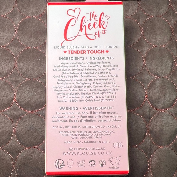 P. Louise Tender Touch Blush, Brown Eye Shadow Base, Sleep Mask Set & Lash Set - Picture 5 of 9